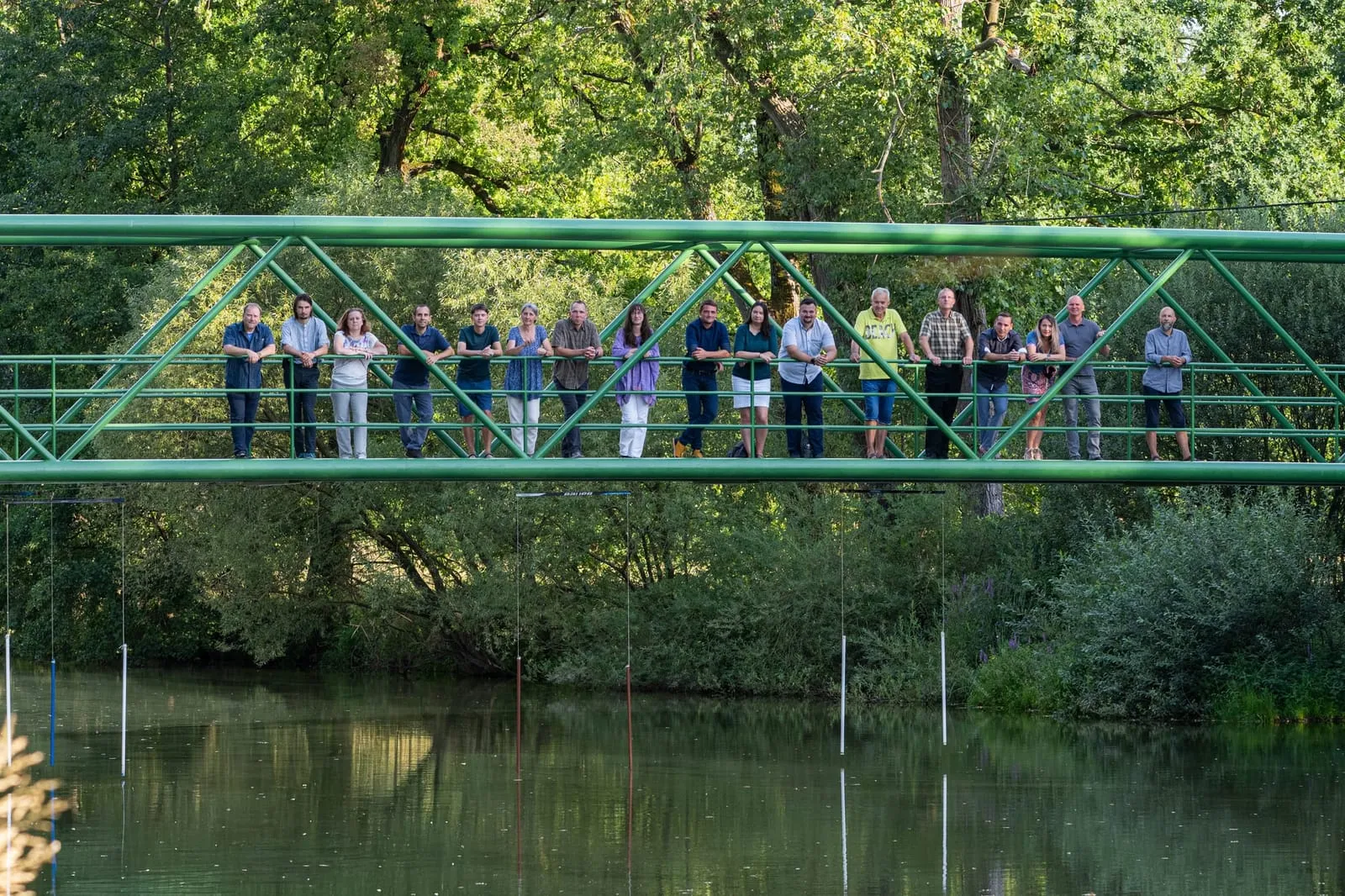 Kandidáti sdružení Soběslaváci u řeky Lužnice